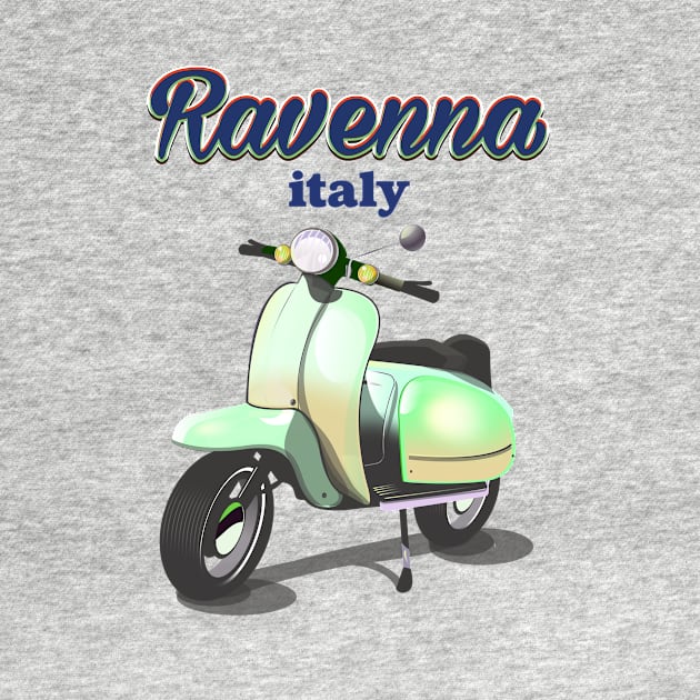 Ravenna Italy vintage Travel poster by nickemporium1